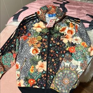 Adidas Floral Track Jacket